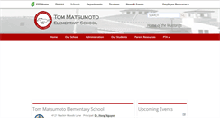Desktop Screenshot of matsumoto.eesd.org
