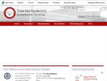 Tablet Screenshot of matsumoto.eesd.org